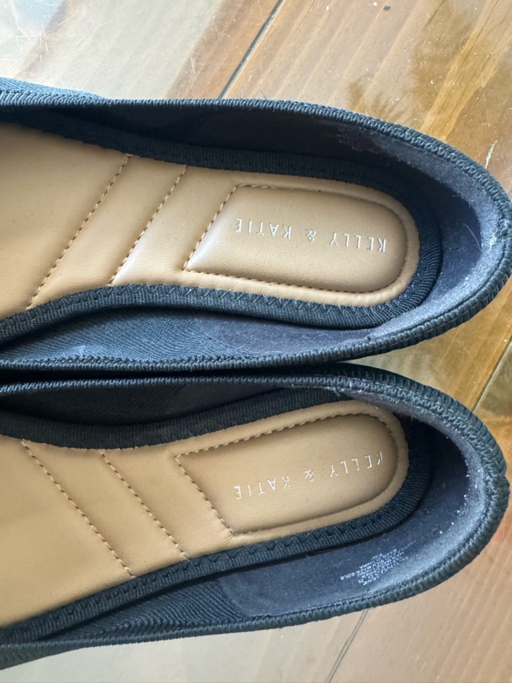 Kelly & Katie Maurene Black Ballet Flat Shoes from DSW Size 8.5 Medium - Picture 7 of 11